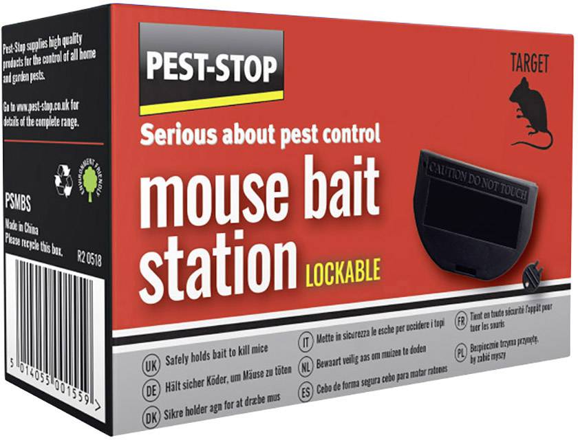 PEST STOP Bait Station Mausefalle Funktionsart Lockstoff 1 St.