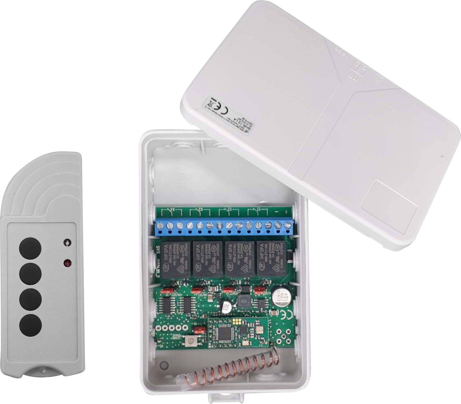 SVS Nachrichtentechnik 4-Kanal Funkset inkl. Handsender Reichweite max. (im Freifeld): 1000m 12 V, 30V