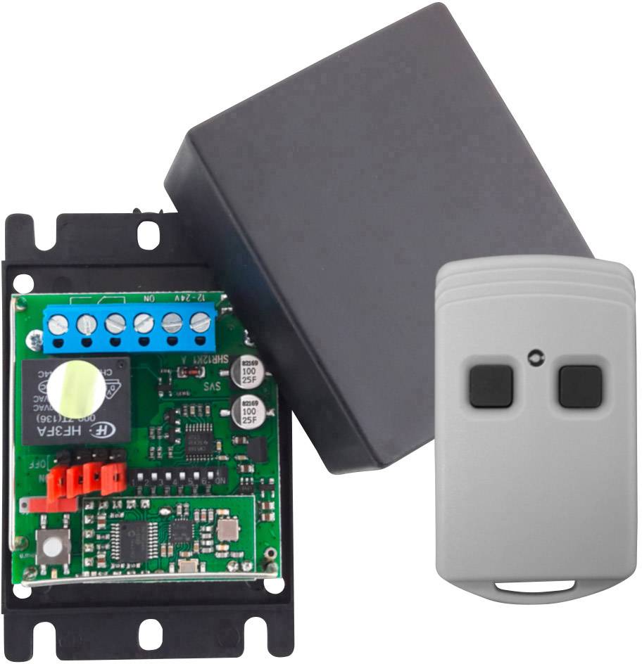 SVS Nachrichtentechnik 1-Kanal Funkset inkl. Handsender Reichweite max. (im Freifeld): 250m 12 V, 24V