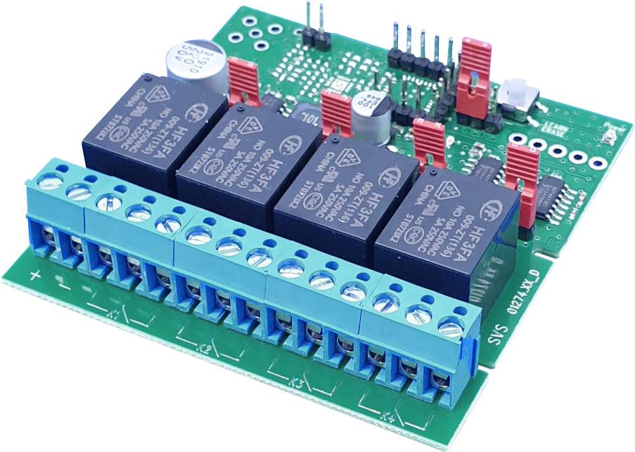 SVS Nachrichtentechnik 4-Kanal Funkset inkl. Handsender Reichweite max. (im Freifeld): 1000m 12 V, 30V