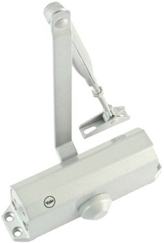 Y030 04395 Türschließer Silber