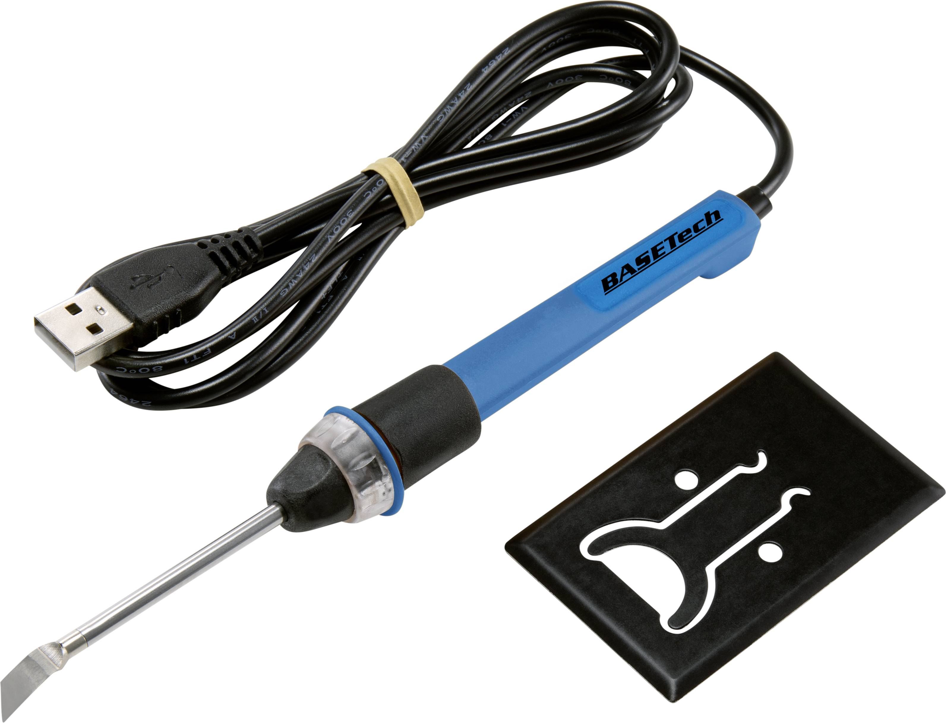 Basetech LWK-172 Lötkolben-Set 5 V/DC 8W Meißelform 400°C (max)