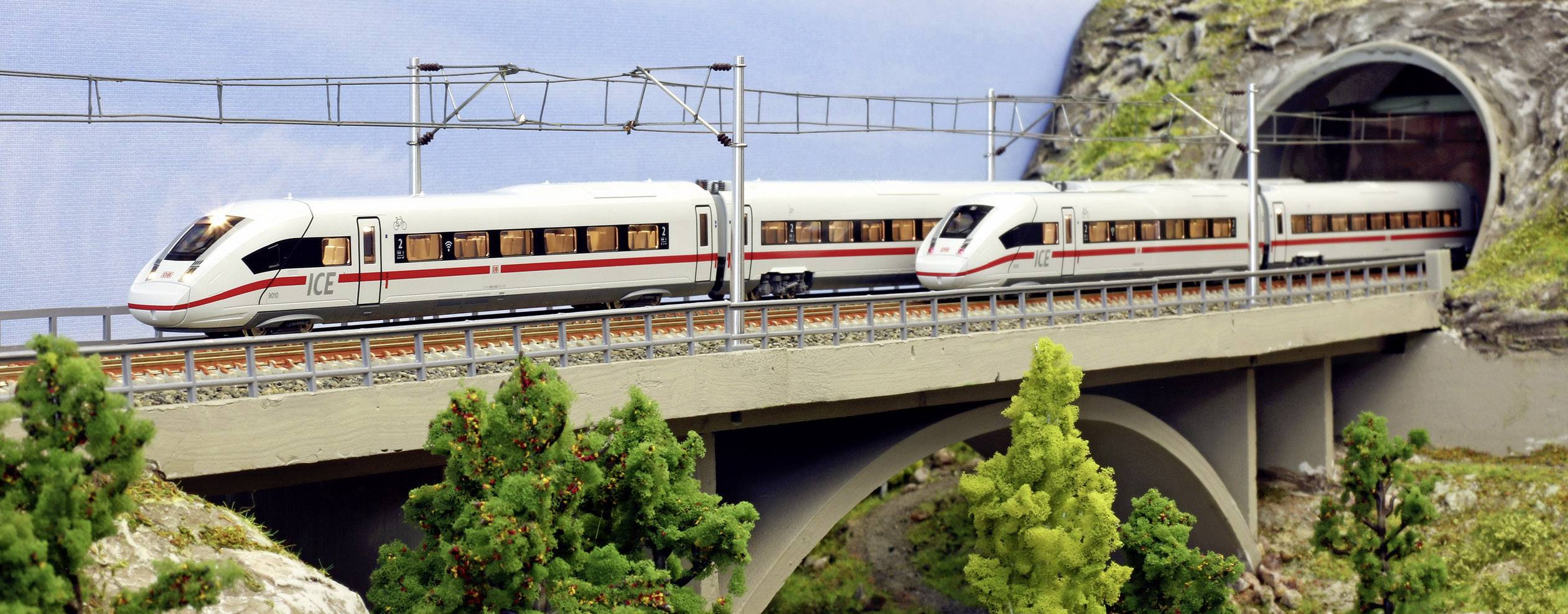 KATO by Lemke K10950 N Triebzug ICE 4 (BR 412) der DB AG 7teilige Grundgarnitur