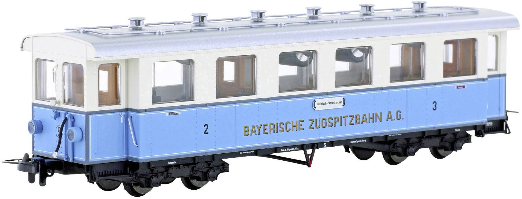 Rame De Tourisme Bayerische Zugspitzbahn Ep V/VI Par Hobbytrain – Échelle HO (H43104)
