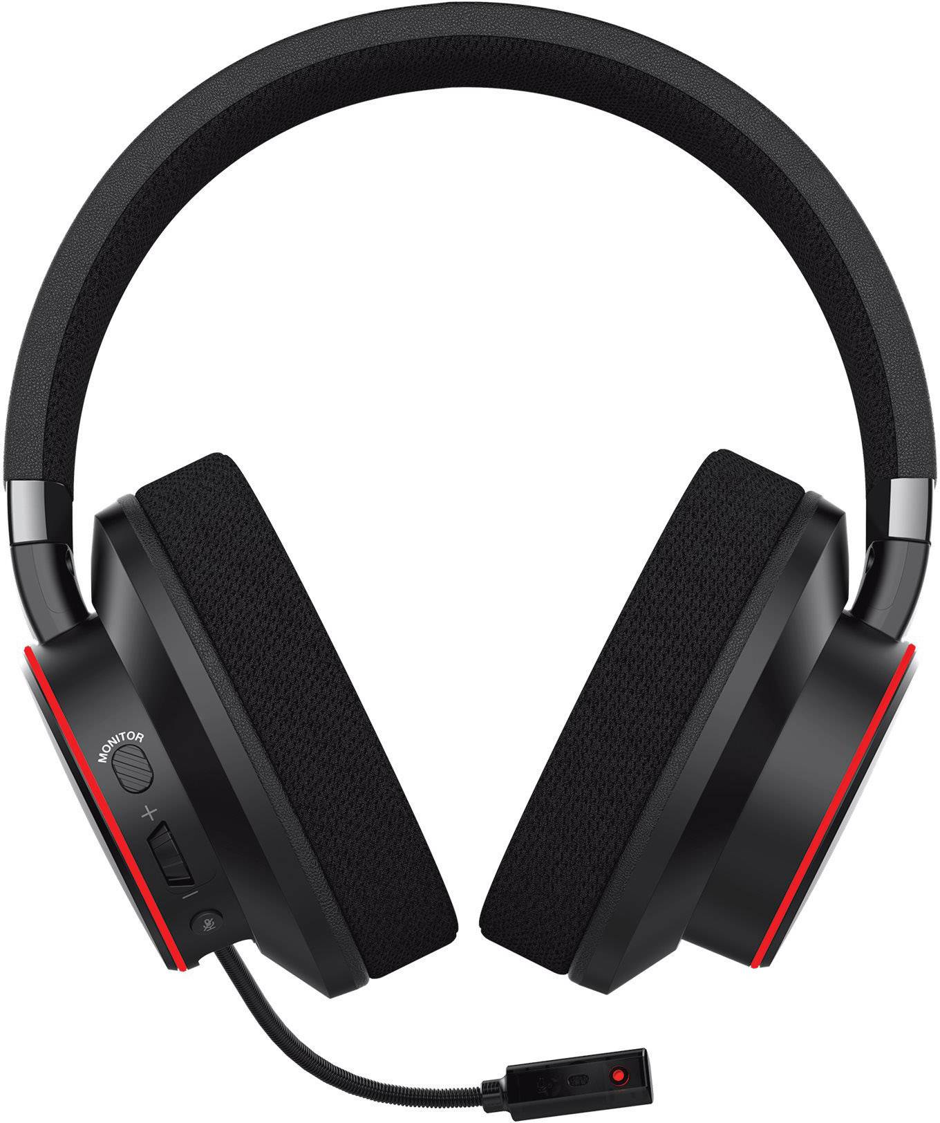 Sound BlasterX SoundBlaster X H6 Over Ear Headset kabelgebunden 7.1 Surround Schwarz, RGB Mikrofon-Rauschunterdrückung Lautstärkeregelung, Mikrofon