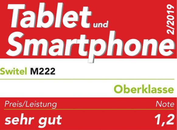 Switel M222 Senioren-Klapp-Handy Schwarz