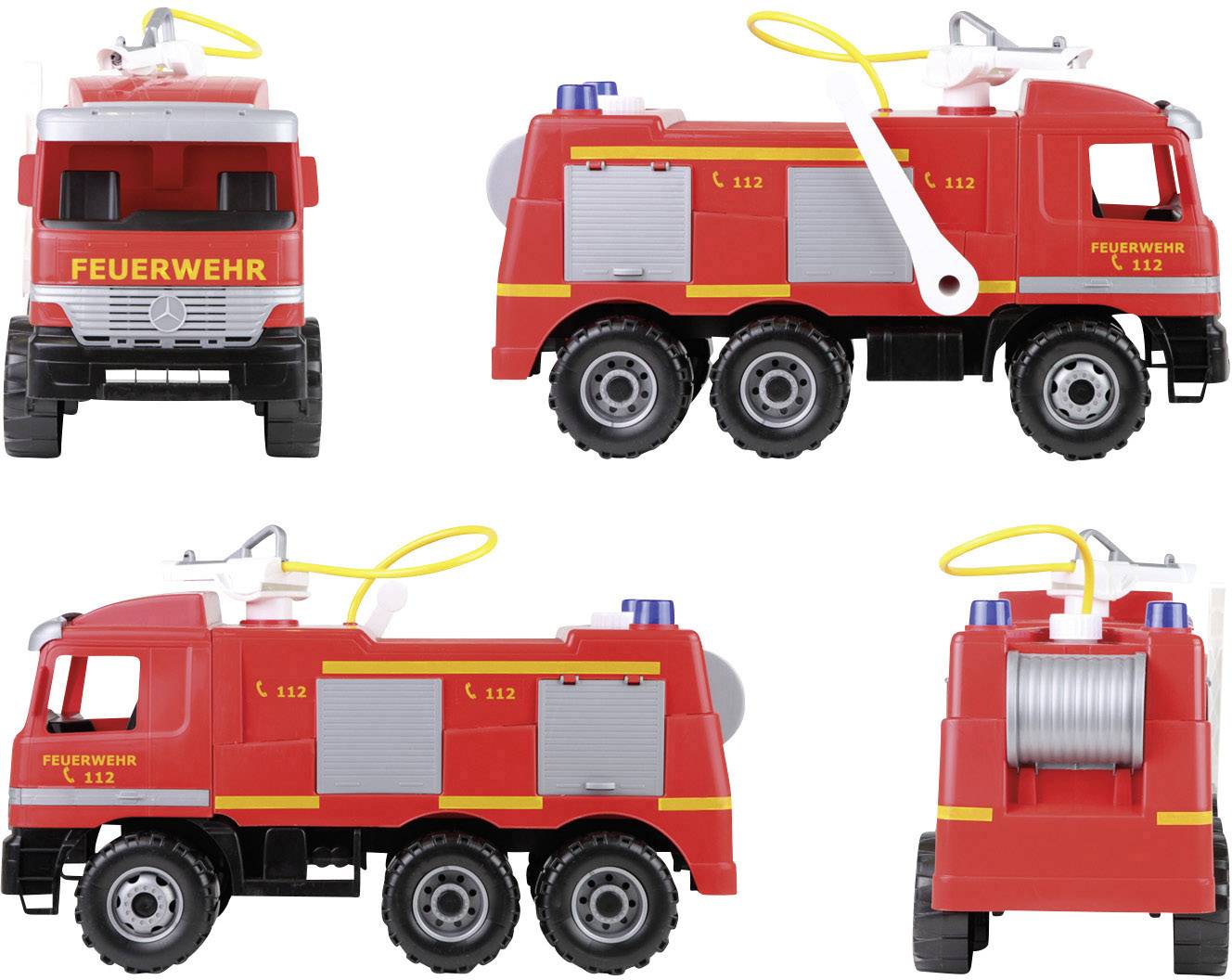 LENA GIGA TRUCKS Feuerwehr mit Aufklebern