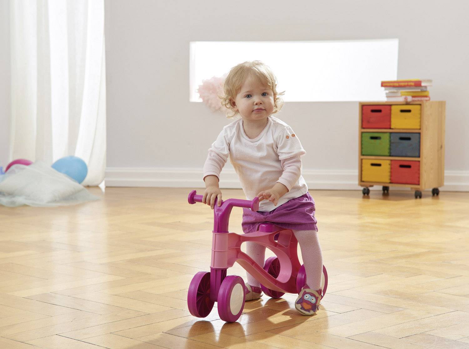 My first scooter rosa