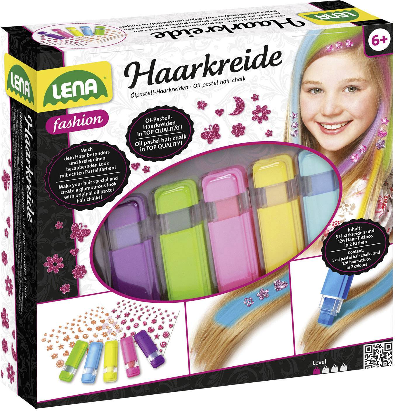 LENA Ölpastell-Haarkreiden 42536