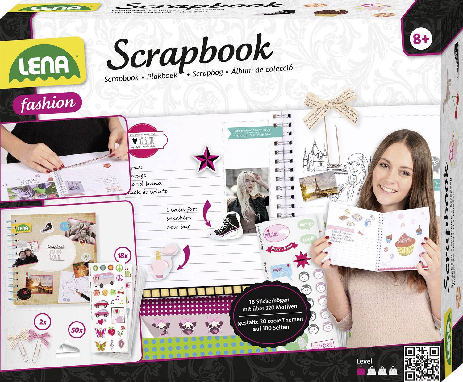 LENA Scrapbook klein 42332