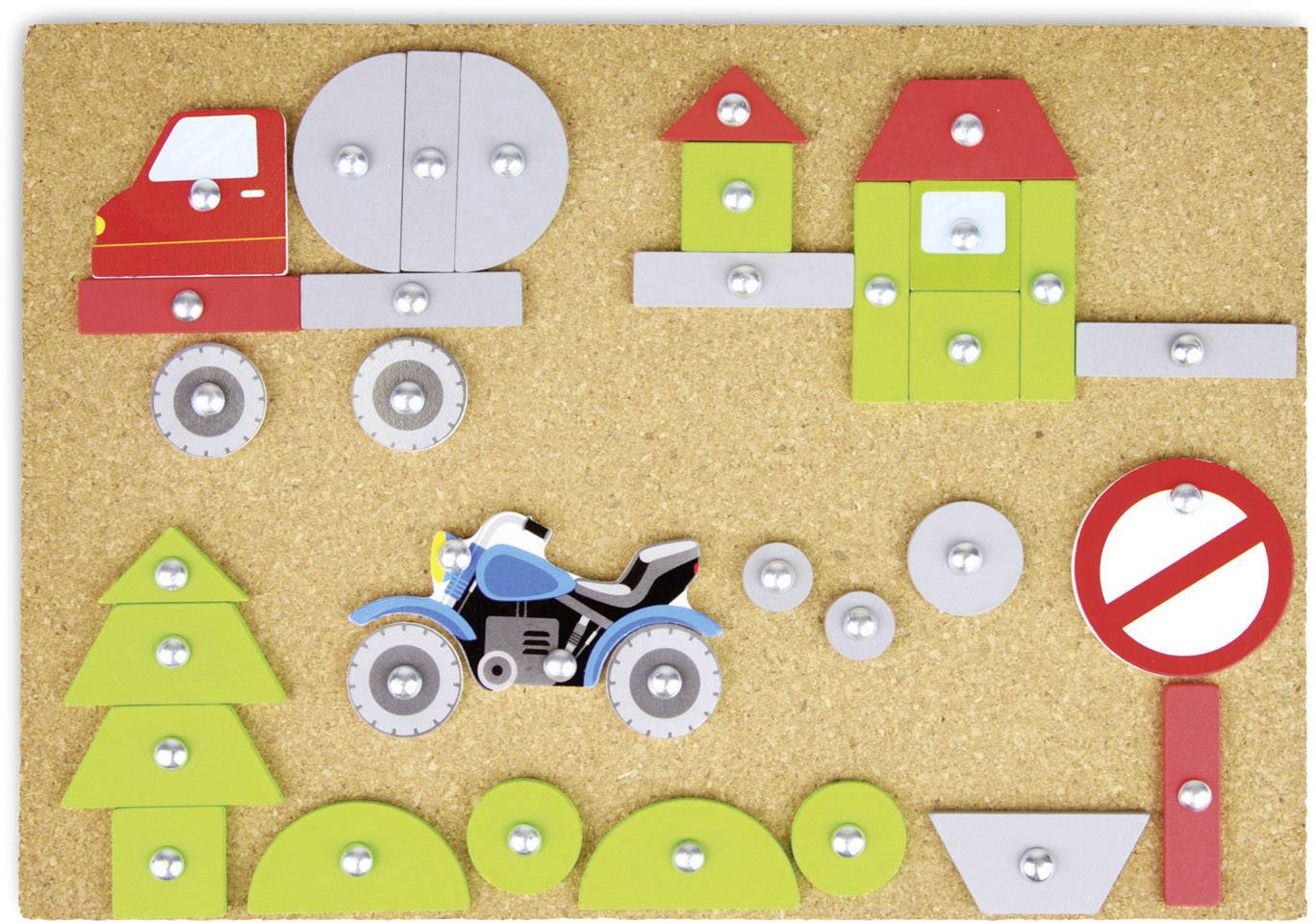 LENA Hammerspiel Fahrzeuge 65826