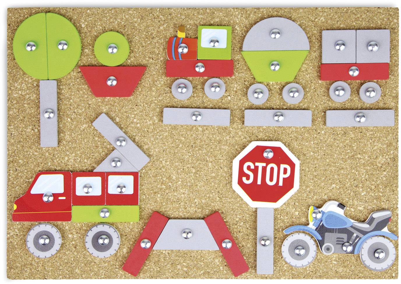 LENA Hammerspiel Fahrzeuge 65826