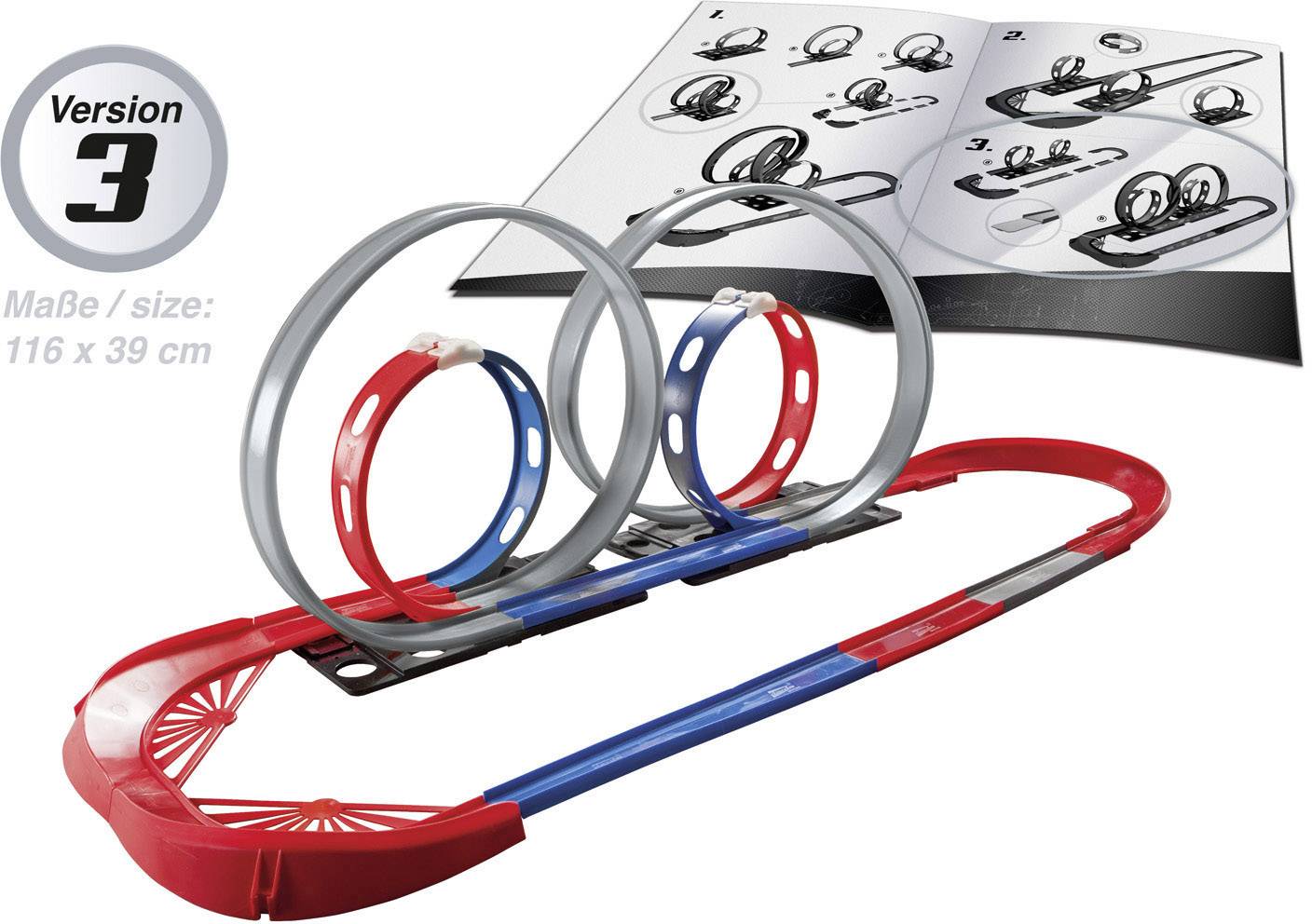 Darda MOTOR Rennbahn Blue Flash