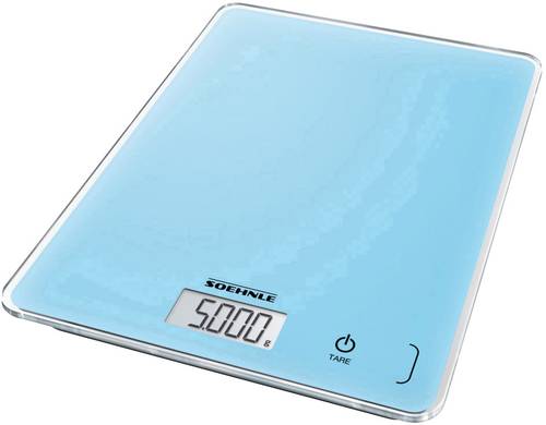 KWD Page Compact 300 pale blue Digitale Küchenwaage mit Wandbefestigung Wägebereich (max.)