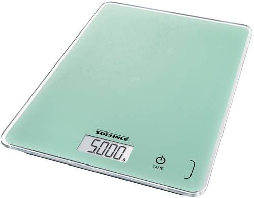 KWD Page Compact 300 Mint Digitale Küchenwaage mit Wandbefestigung Wägebereich (max.)=5kg