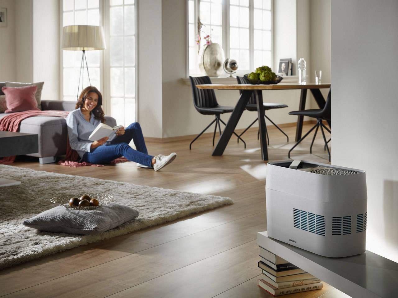 Soehnle AirFresh Hygro 500 Luftbefeuchter 50m² Weiß