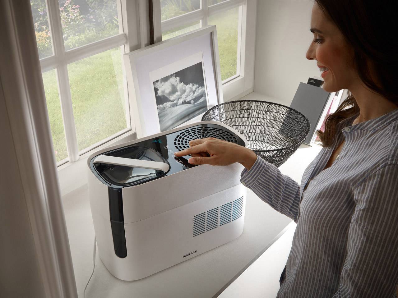 Soehnle AirFresh Hygro 500 Luftbefeuchter 50m² Weiß