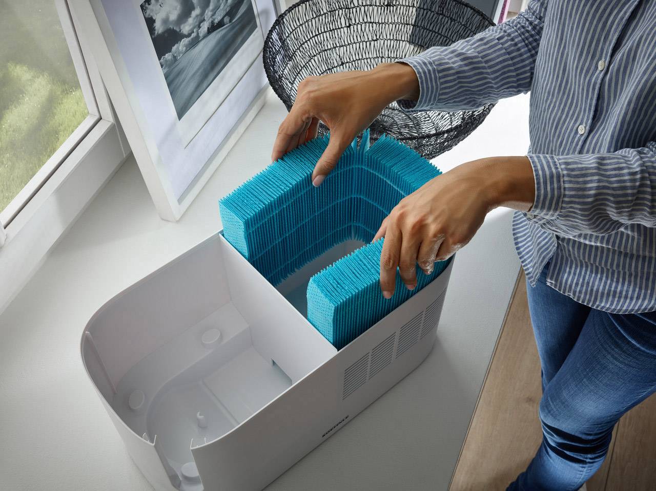 Soehnle AirFresh Hygro 500 Luftbefeuchter 50m² Weiß