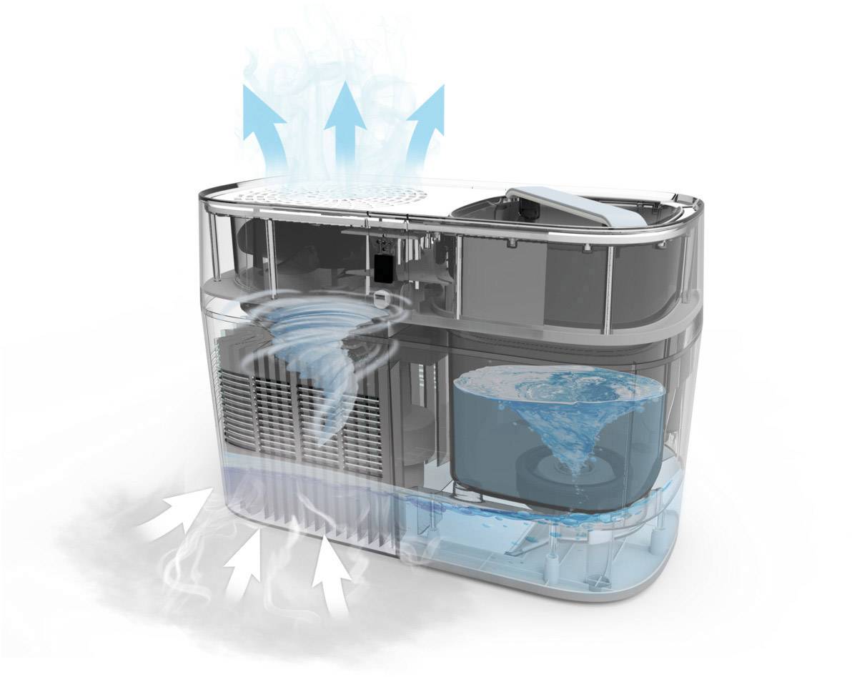 Soehnle AirFresh Hygro 500 Luftbefeuchter 50m² Weiß