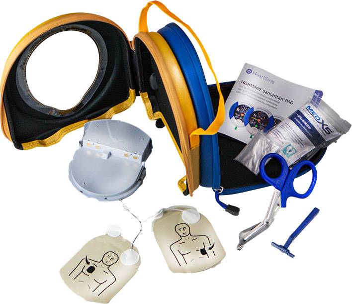 HeartSine AED-HS-SAM360P Defibrillator Automatische Schockabgabe, Sprachanweisungen: de