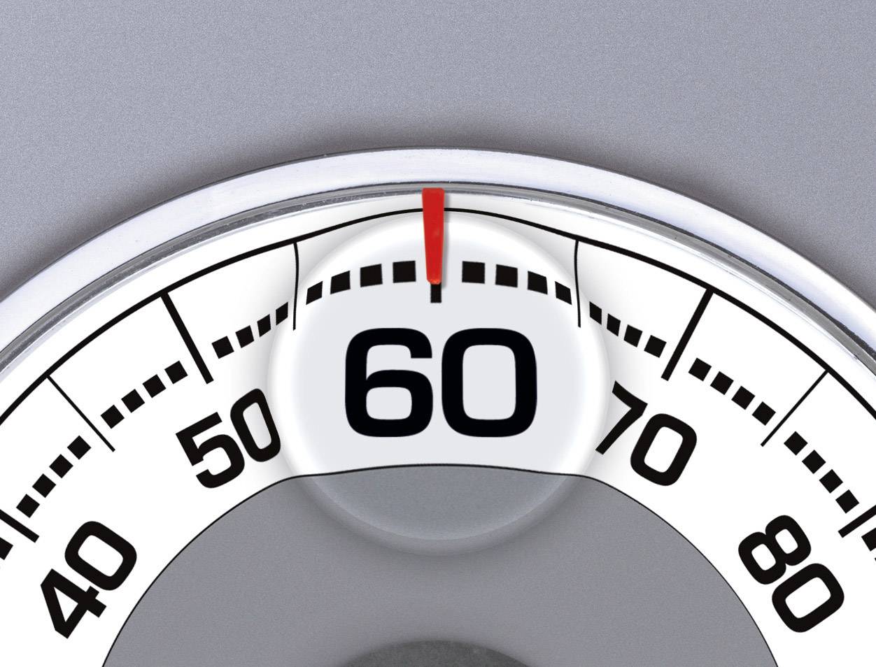 Soehnle PWA LOUPE silber Analoge Personenwaage Wägebereich (max.)=130 kg