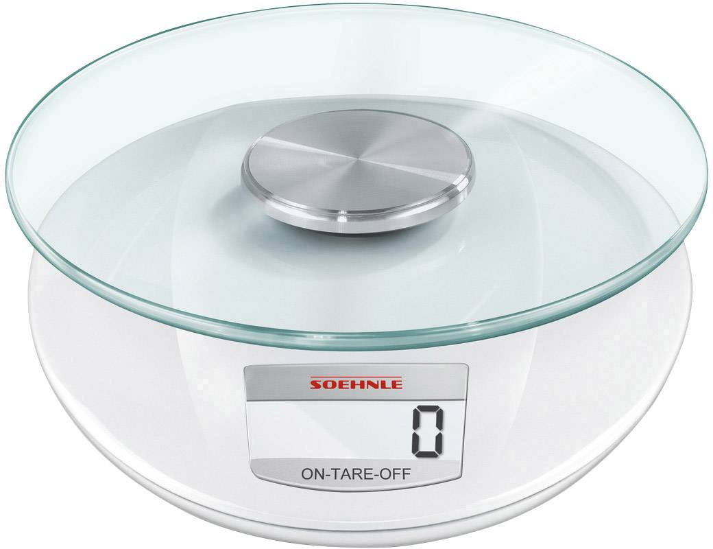 Soehnle KWD Roma Digitale Küchenwaage digital Wägebereich (max.)=5 kg Weiß