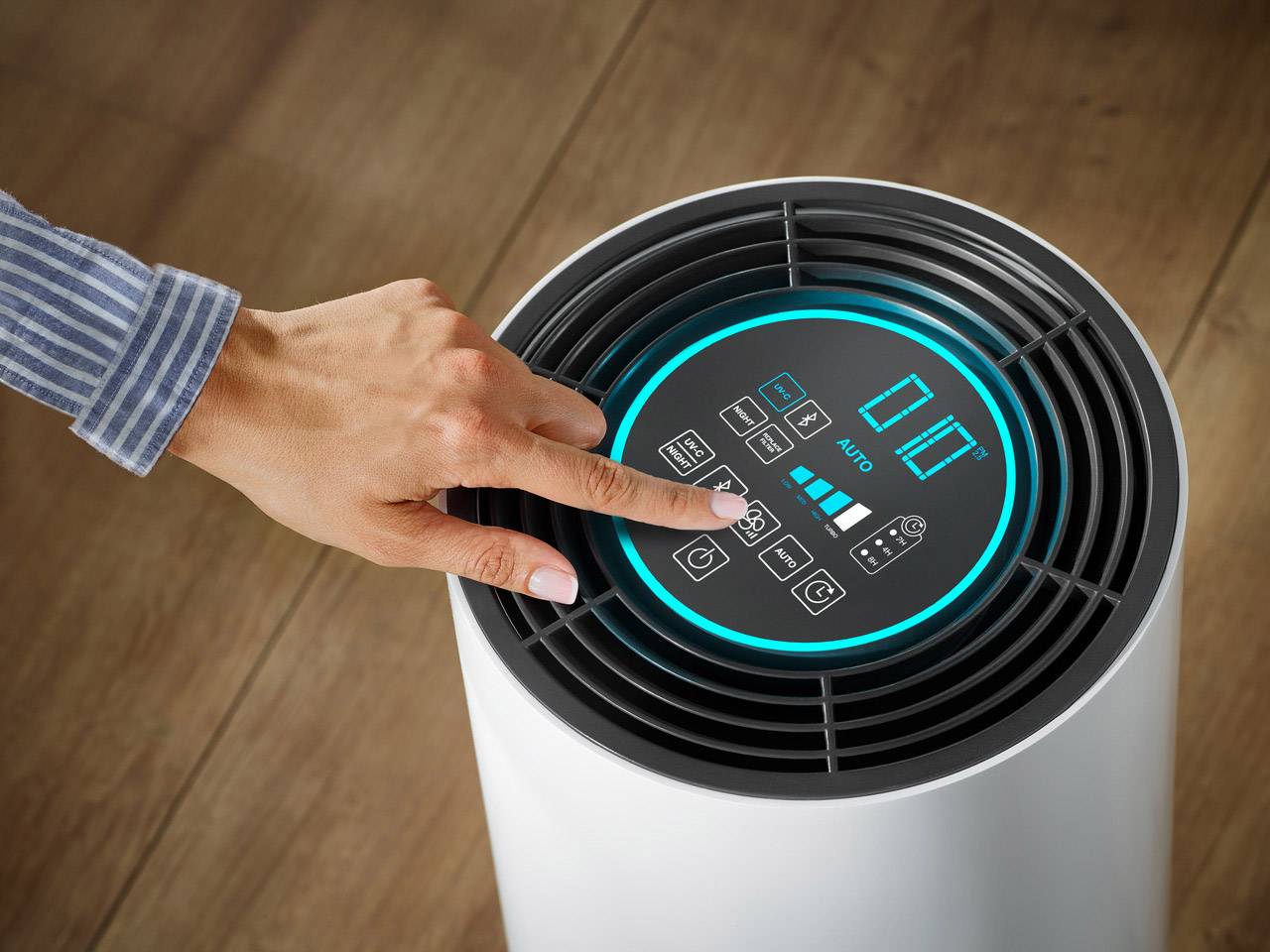 Soehnle 68098 AirFresh Clean Connect 500 Luftreiniger 78 m² Weiß