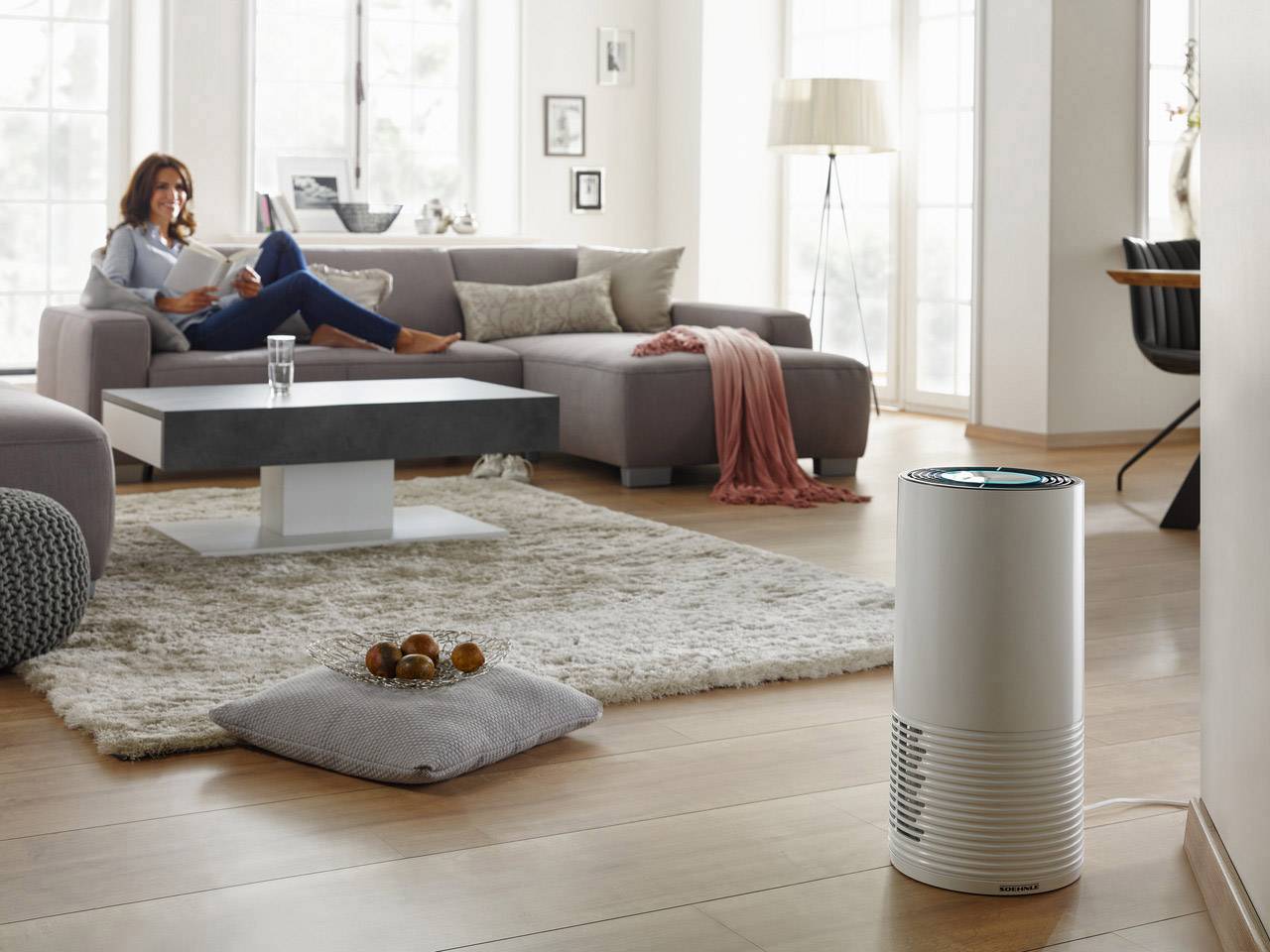 Soehnle AirFresh Clean Connect 500 Luftreiniger 78m² Weiß
