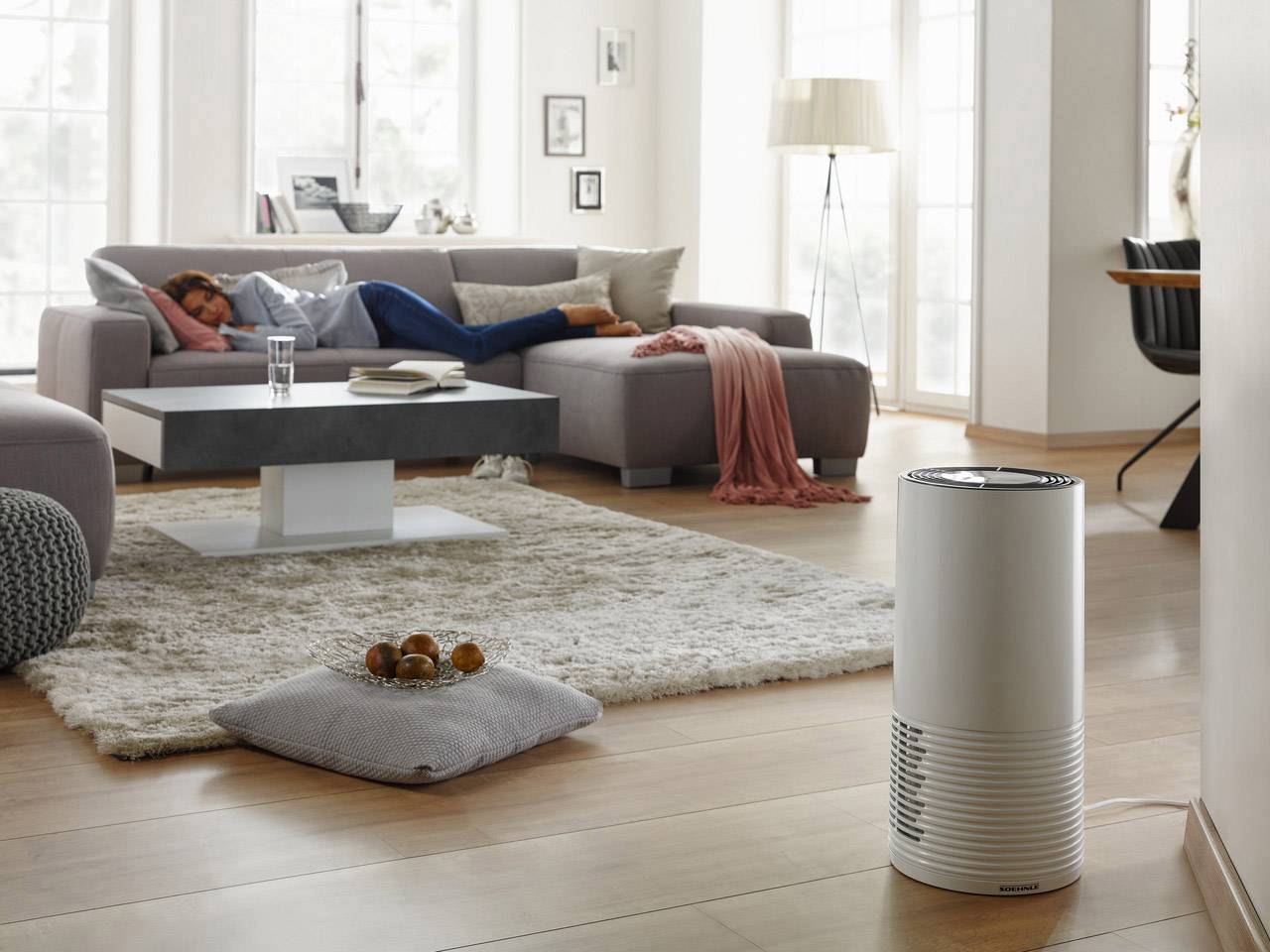 Soehnle 68098 AirFresh Clean Connect 500 Luftreiniger 78 m² Weiß
