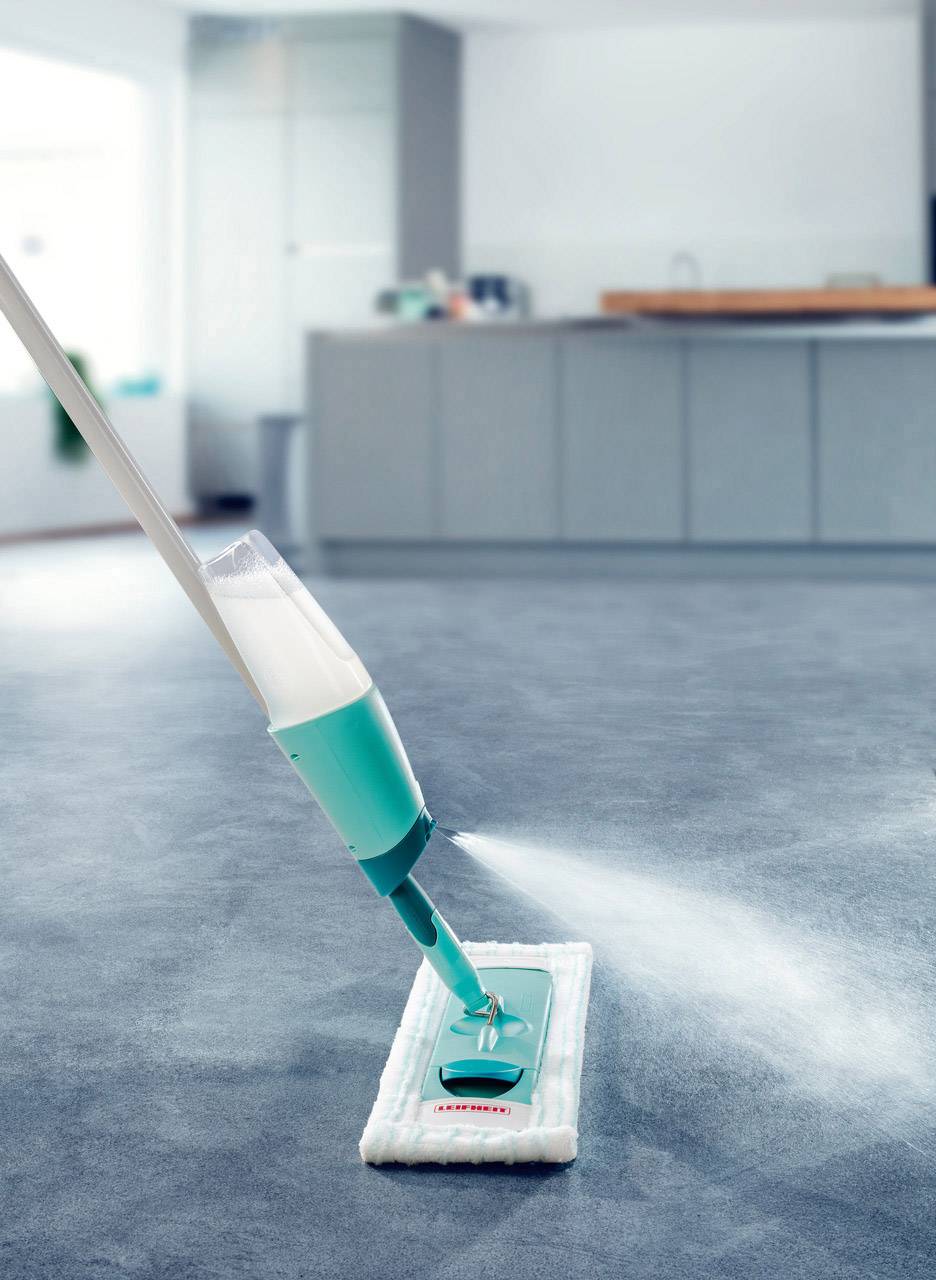 Leifheit EasySpray XL micro Bodenwischer Grün, Weiß