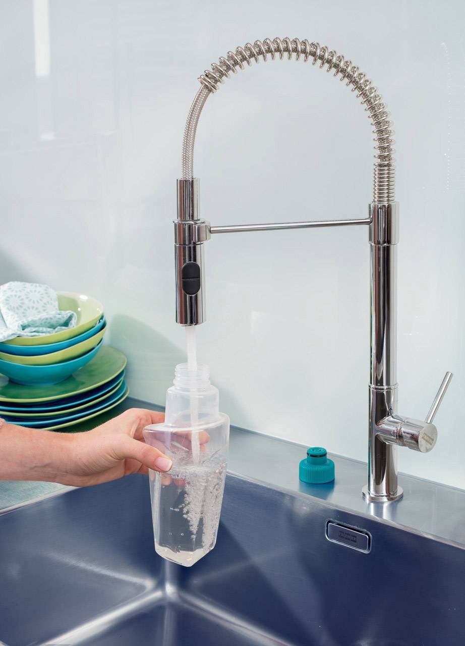 Leifheit EasySpray XL micro Bodenwischer Grün, Weiß