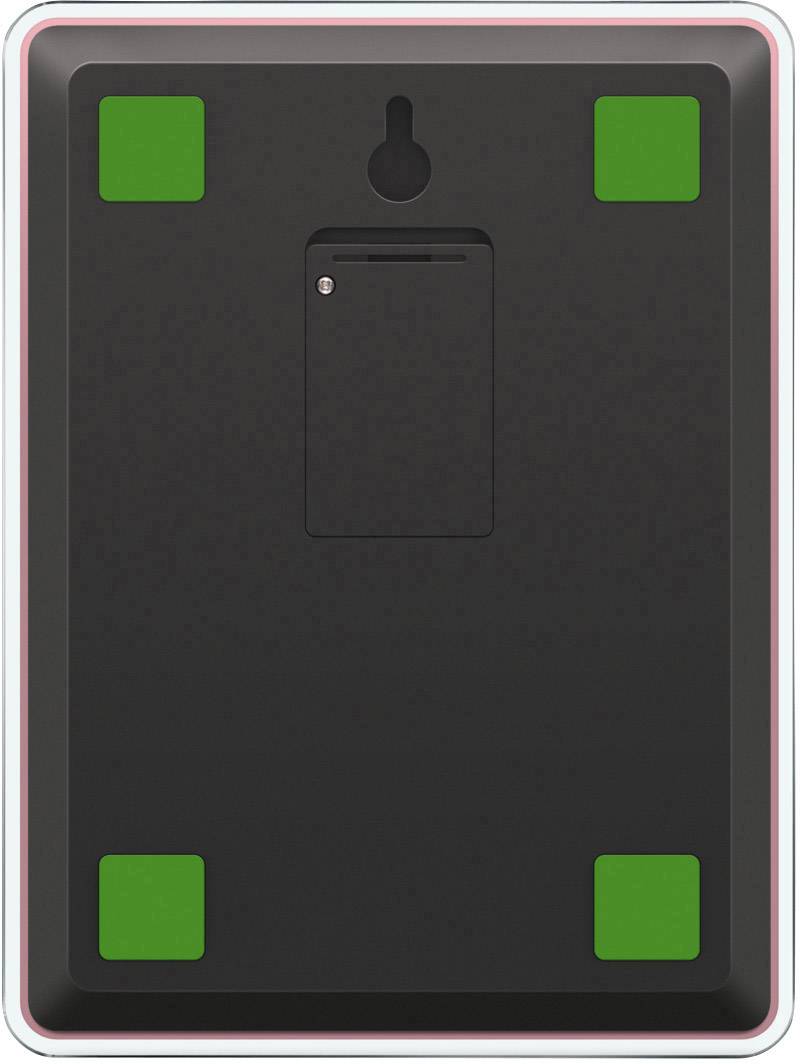 Soehnle KWD Page Compact 300 Delicate Rosé Digitale Küchenwaage mit Wandbefestigung Wägebereich (max.)=5 kg Rosa