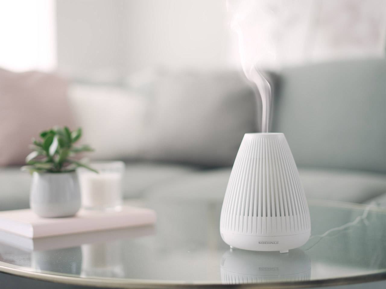 Soehnle Bari Aroma-Lufterfrischer mit Ultraschall 16 m² EEK: A++ (A++ - E) Weiß