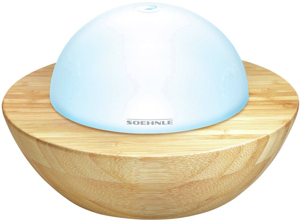 Soehnle Modena Aroma-Lufterfrischer mit Ultraschall Bambus, Weiß