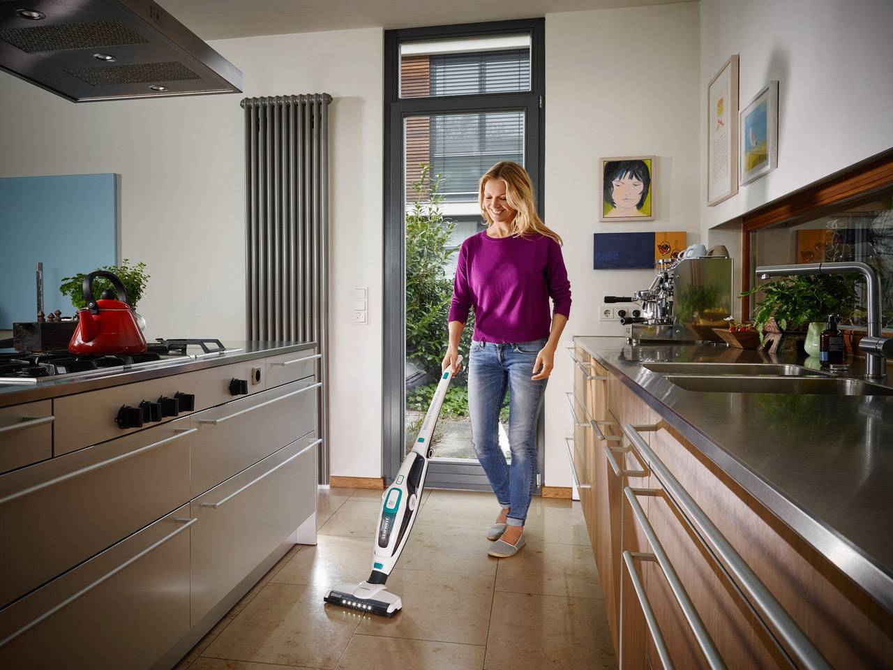 Leifheit Regulus PowerVac D/AT 11925 Akku-Handstaubsauger Zyklon-Technik
