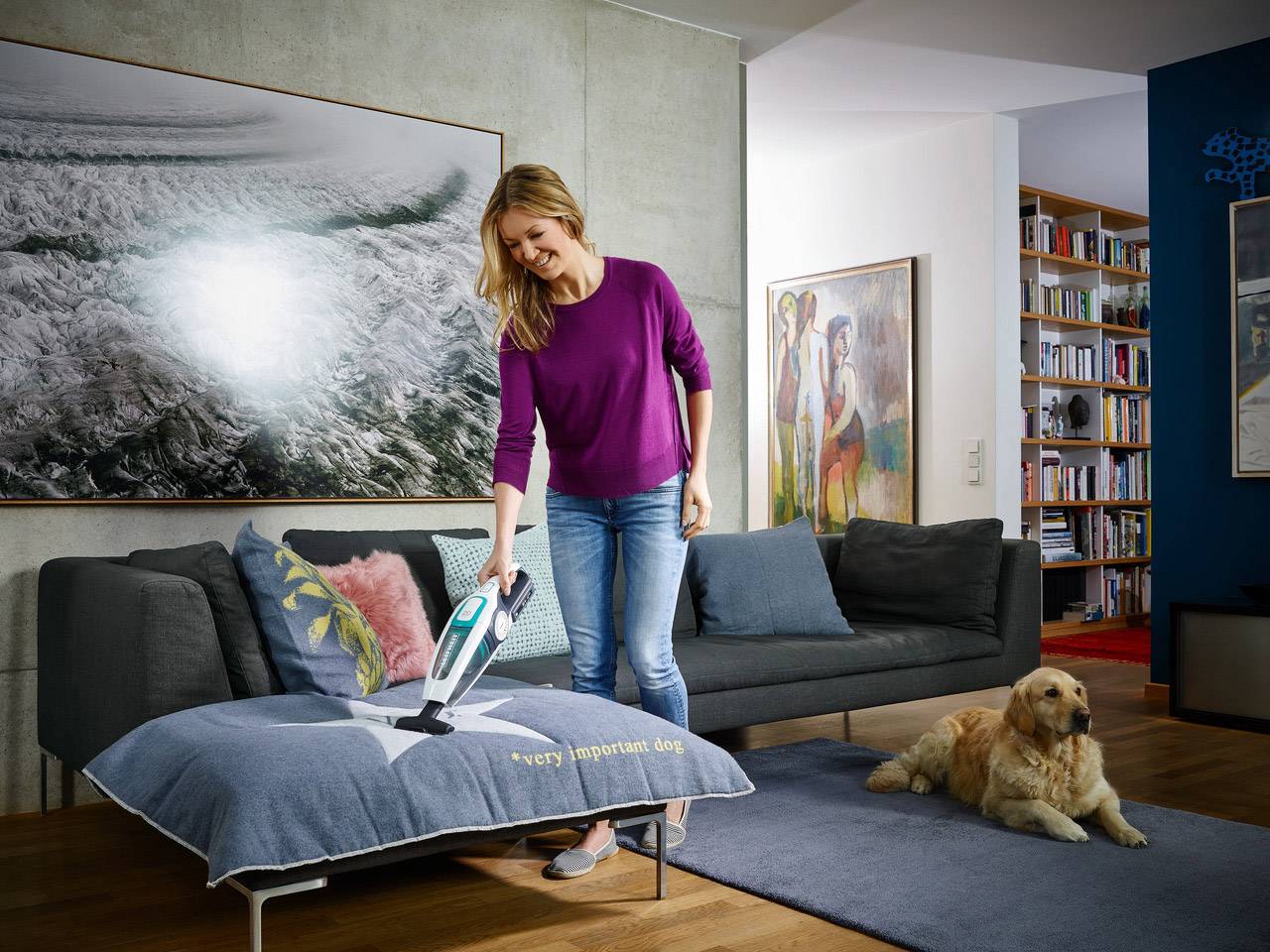 Leifheit Regulus PowerVac D/AT 11925 Akku-Handstaubsauger Zyklon-Technik