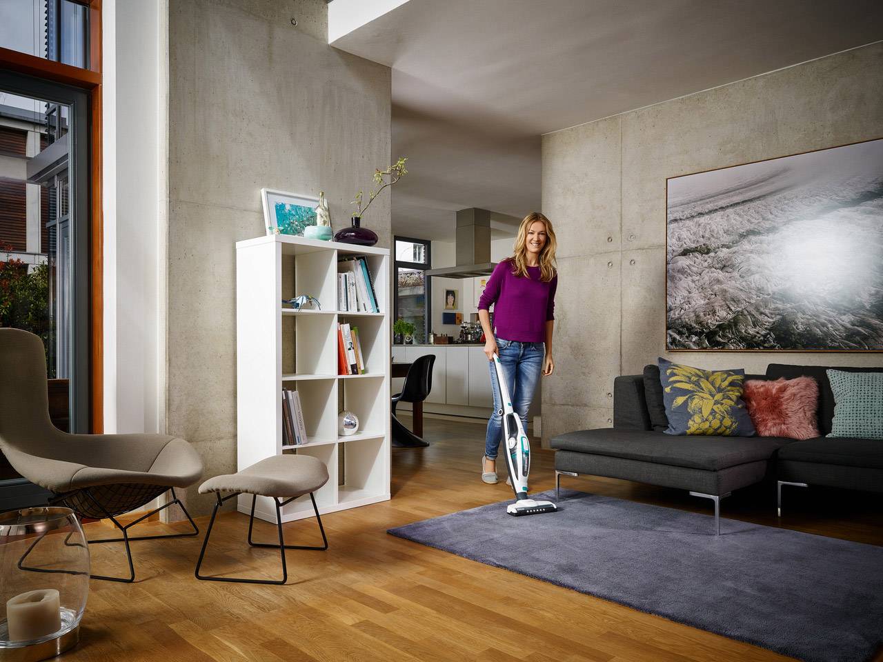 Leifheit Regulus PowerVac D/AT 11925 Akku-Handstaubsauger Zyklon-Technik