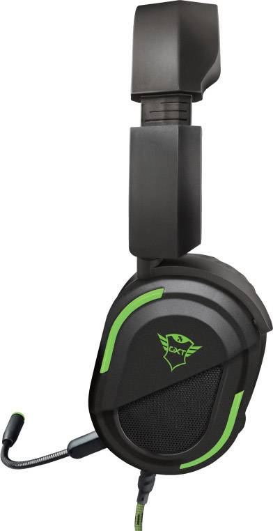 Trust GXT422G Legion Gaming Headset 3.5mm Klinke schnurgebunden Over Ear Schwarz, Grün