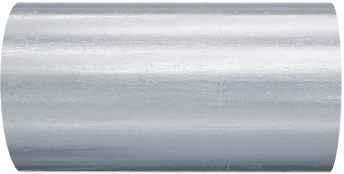 Ein schlichtes, zylindrisches Stück Metall, glatt und glänzend, liegt horizontal ausgerichtet.