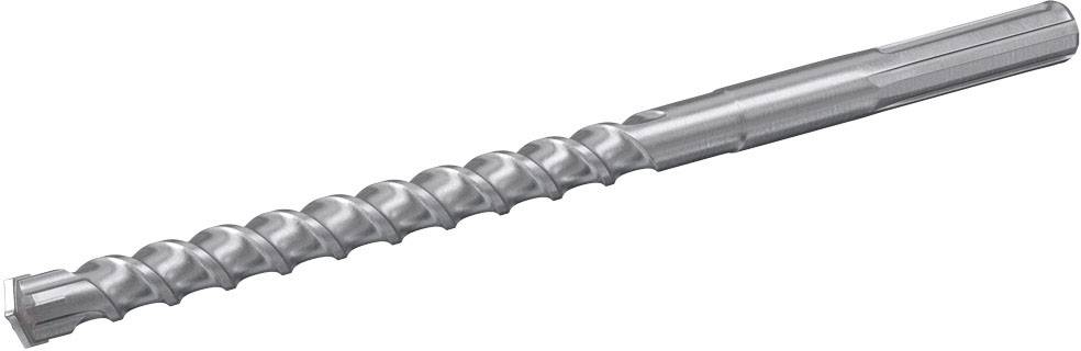 Metallbohrer mit spiralförmiger Nut und zylindrischem Schaft, geeignet für Betonbohrungen.