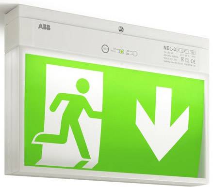 ABB 7TCA091160R0265 LED Fluchtweg-Notbeleuchtung Deckenmontage, Wandmontage