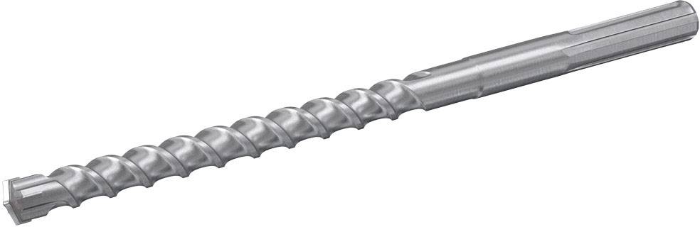 Metallbohrer mit spiralförmiger Schneide, für Betonbearbeitung geeignet.