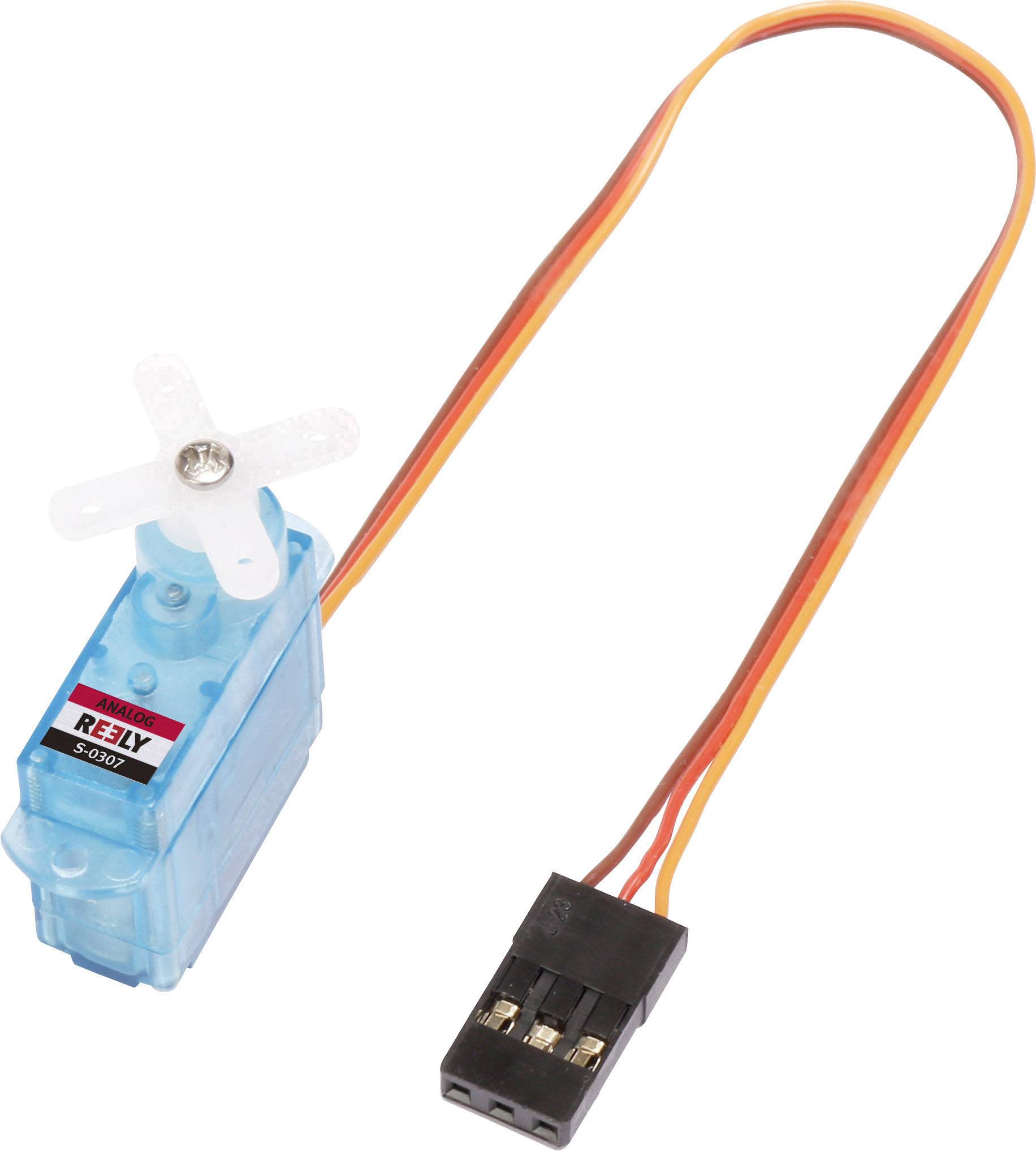Reely Micro-Servo S-0307 Analog-Servo Getriebe-Material: Kunststoff Stecksystem: JR