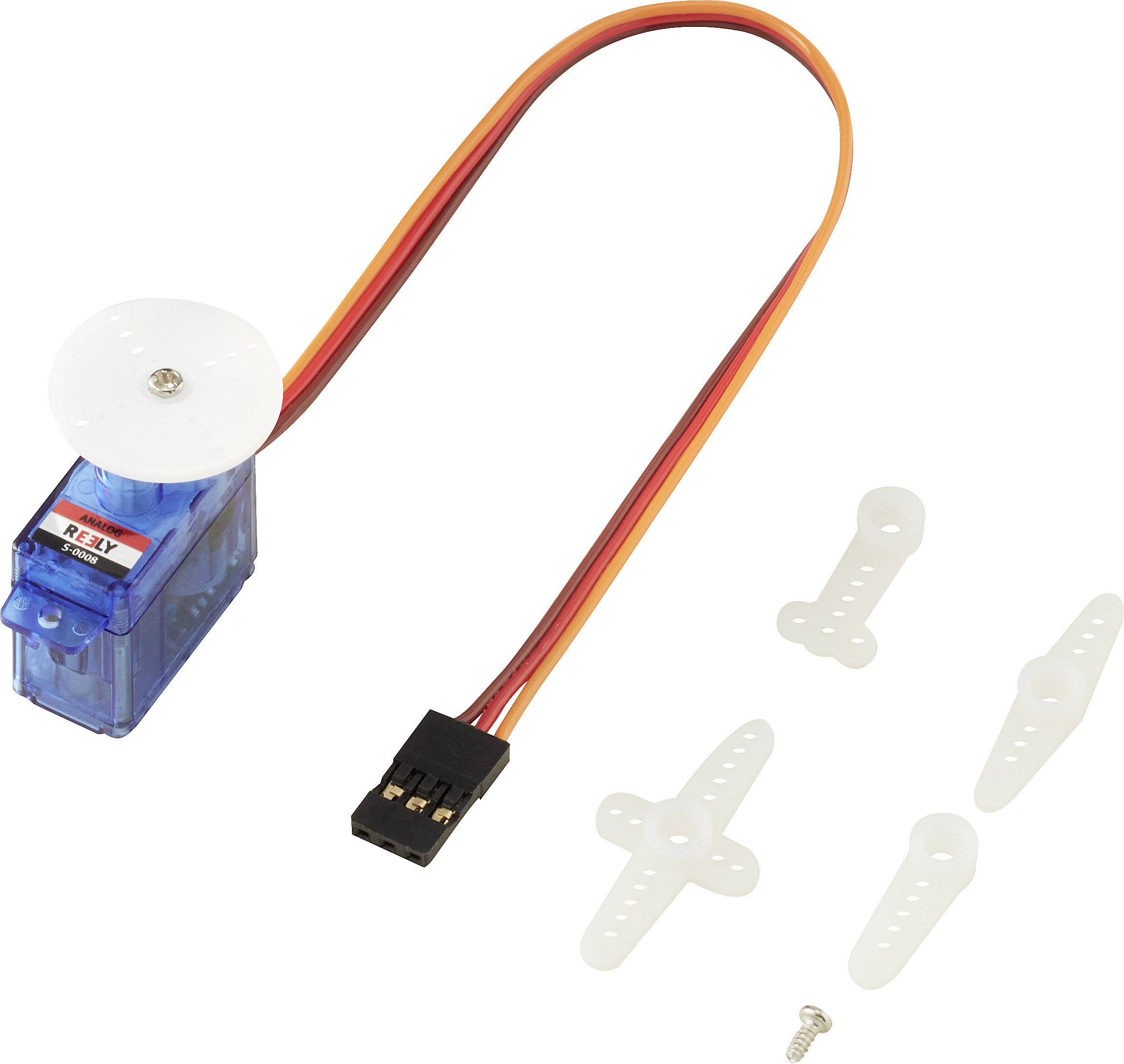 Reely Mini-Servo Analog-Servo Getriebe-Material: Plastik Stecksystem: JR