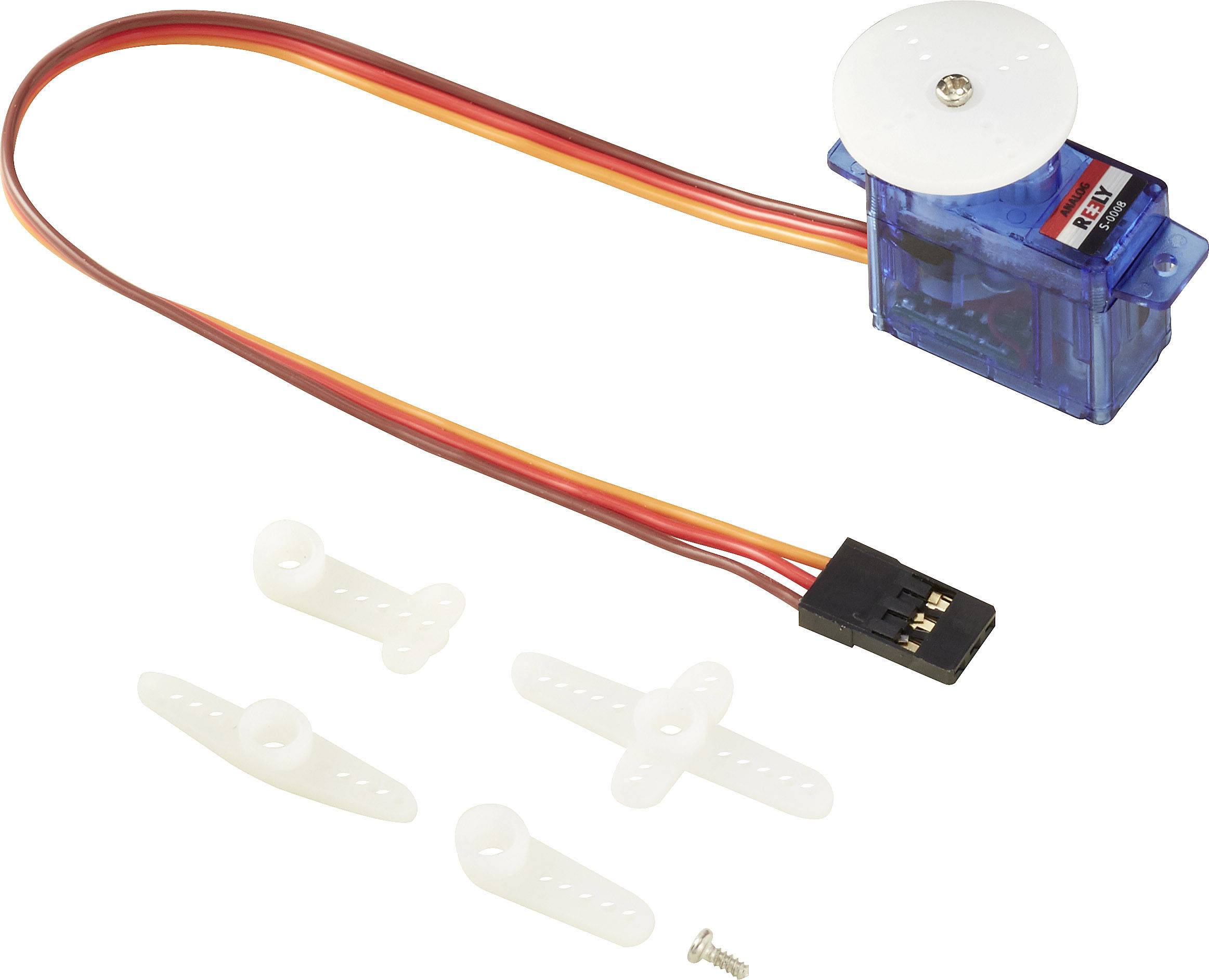 Reely Mini-Servo Analog-Servo Getriebe-Material: Plastik Stecksystem: JR