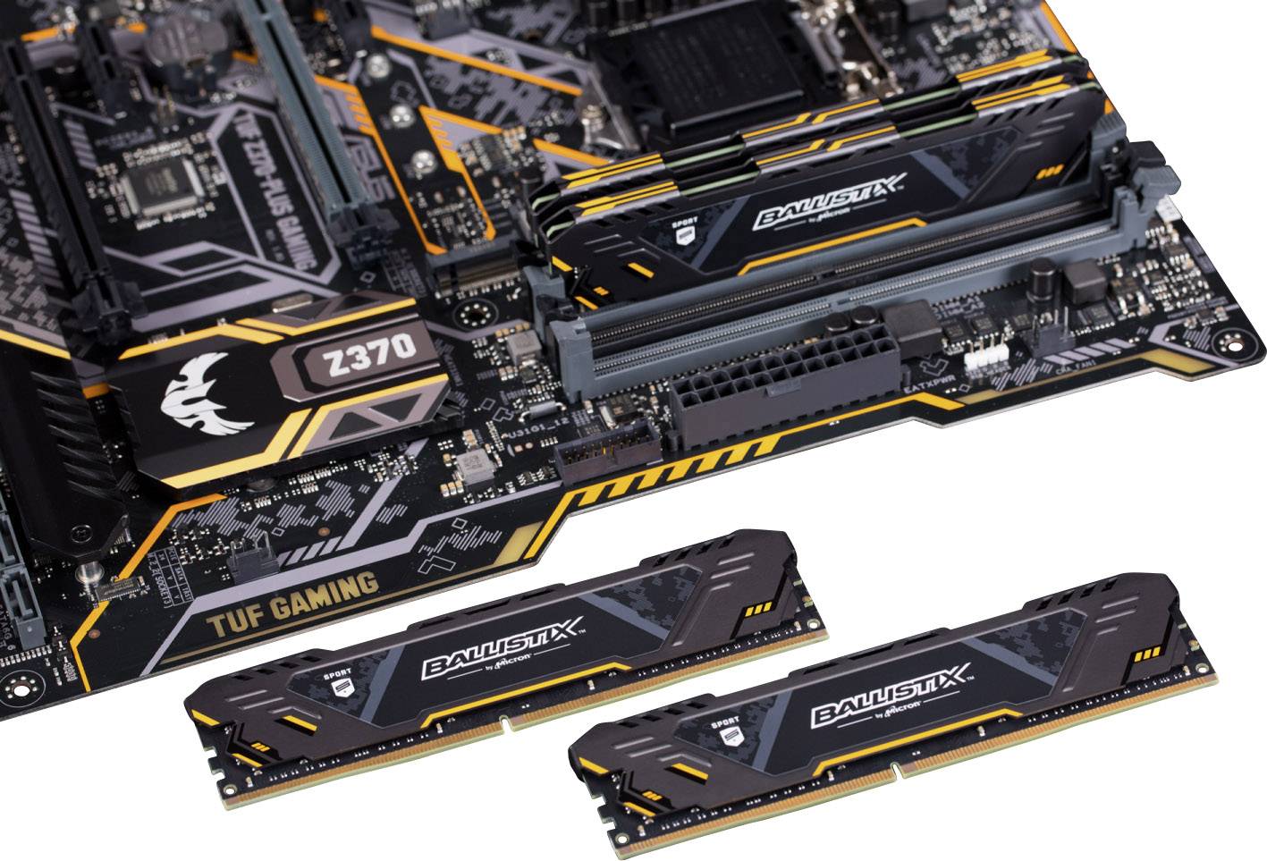 Crucial Ballistix Sport LT PC-Arbeitsspeicher Modul DDR4 16 GB 1 x 16 GB Non-ECC 2666 MHz 288pin DIMM CL 16-18-18 BLS16G4D26BFSB