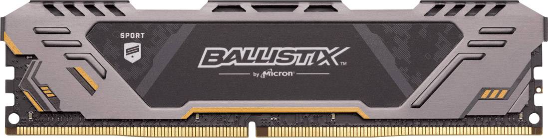 Crucial Ballistix Sport AT PC-Arbeitsspeicher Kit DDR4 32 GB 4 x 8 GB Non-ECC 3200 MHz 288pin DIMM CL 16-18-18 BLS4K8G4D32AESTK