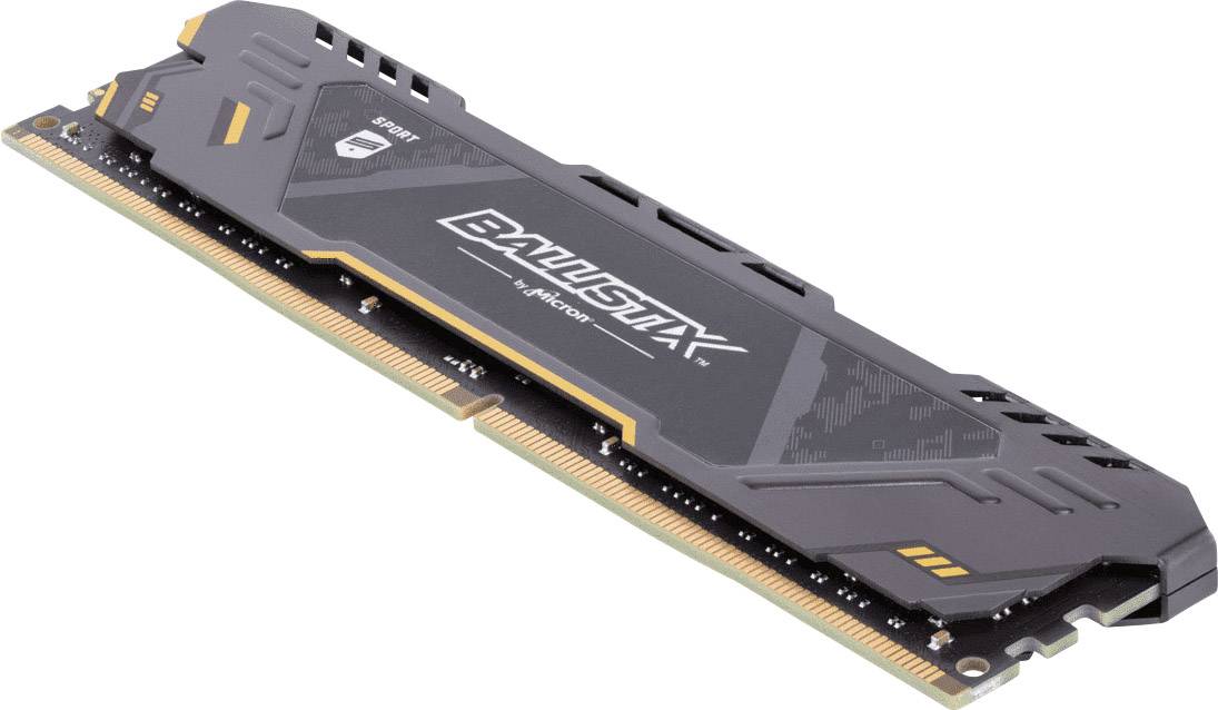 Crucial Ballistix Sport AT PC-Arbeitsspeicher Kit DDR4 32 GB 4 x 8 GB Non-ECC 3200 MHz 288pin DIMM CL 16-18-18 BLS4K8G4D32AESTK