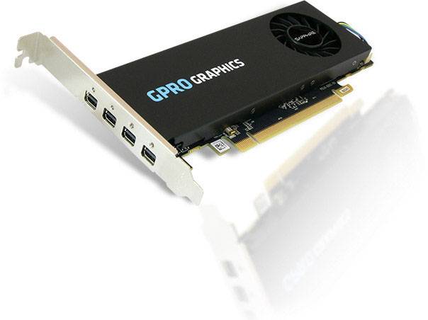 Sapphire Workstation-Grafikkarte AMD GPRO GP4300 4GB GDDR5-RAM PCIe Mini DisplayPort AMD FreeSync