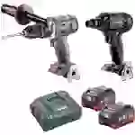 Metabo Akku-Bohrschrauber, Akku-Schlagschrauber Metabo Akku-Bohrschrauber, Akku-Schlagschrauber